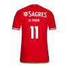 Maillot de Supporter Benfica Di Maria 11 Domicile 2023-24 Pour Homme